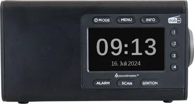 Produktbild von SOUNDMASTER DAB900 Schwarz DAB+ Radio