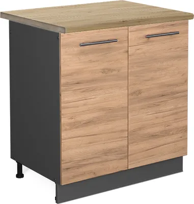 Obrázek produktu pro Skříňka pod dřez Vicco Fame-Line Zlatý mocný dub 80 cm , PD Dub, Model 45986