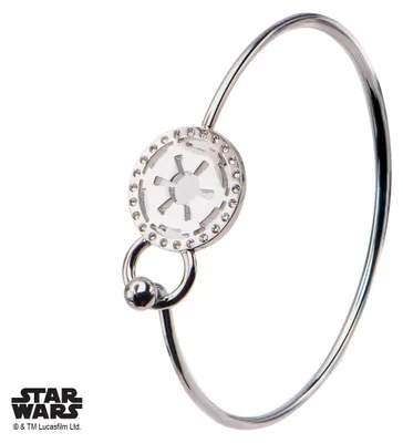 Immagine prodotto di Bracciale da donna in acciaio inossidabile con il simbolo dell'Impero di Star Wars