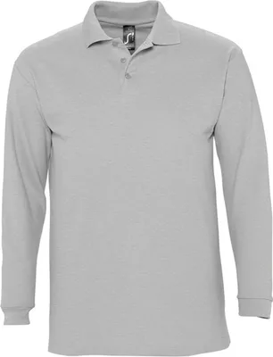 Obrázek produktu pro Pánské tričko s dlouhým rukávem Winter II pique / polokošile s dlouhým rukávem PC329 (2XL) (šedé skvrnité) značky SOLS