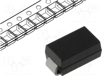 Produktbild von 3x Diode: Gleichrichterdiode Schottky 1A 40V SMD SSL14 M2G Schottkydioden SMD