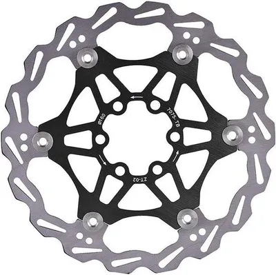 Produktbild von Fahrrad Bremsscheibe 160mm 6 Loch Mountainbike Bremsbelag mit Wärmeabfuhr