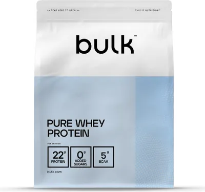 Produktbild von Bulk Pure Whey Protein Pulver, Weiße Schokolade, 1kg