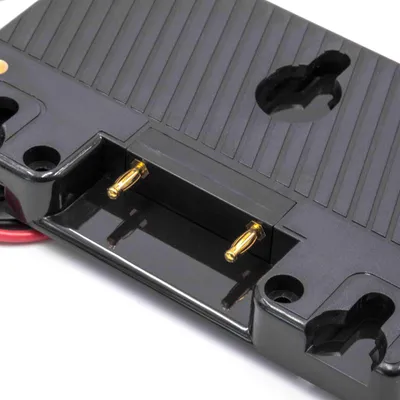 Produktbild von vhbw Akkuplatte kompatibel mit Anton Bauer / Gold Mount Batterie - D-Tap Adapterplatte Schwarz