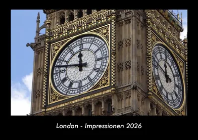 Produktbild von London - Impressionen 2026 Fotokalender DIN A3
