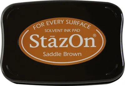 Produktbild von TSUKINEKO - StazOn Stempelkissen - Saddle Brown