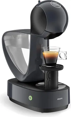 Produktbild von Krups Kapselmaschine KP 173B Nescafe Dolce Gusto Infinissima Cosmic-Grey, Farbe:Cosmic-Grau