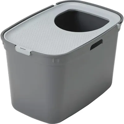 Produktbild von Moderna Top Cat Katzentoilette Silber 58.5 x 39 x 39 cm Silber 58.5 x 39 x 39 cm