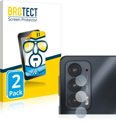 Produktbild von 2x Für Motorola Edge 20 (NUR Kameraschutz) Schutzfolie BROTECT Displayschutz Display Schutz Folie Klar Transparent