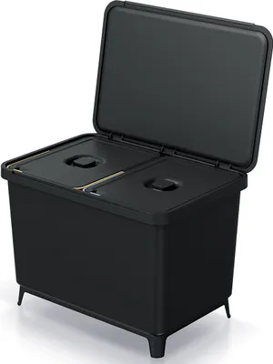 Image de Keden Systema Poubelle - Noir Recyclage*