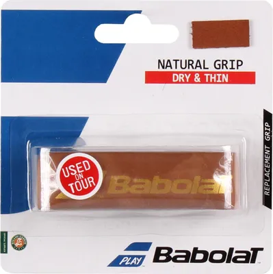 Image de Babolat Natural Grip base wrap natural pack 1 pcs
