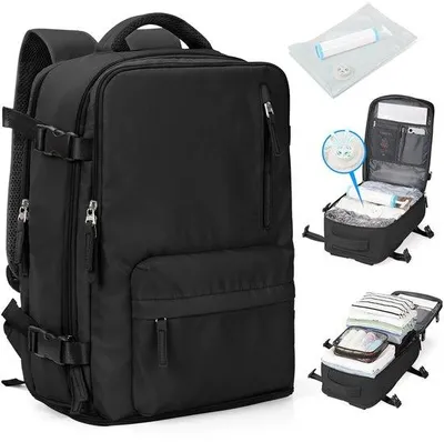 Produktbild von Vakuumreisekoffer mit Vakuumsystem und Pumpe, Wasserdicht, Reisegepäck für Damen