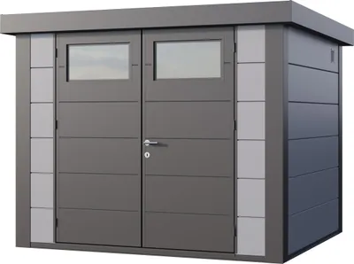 Produktbild von Telluria Metallgerätehaus Classico 2724 lichtgrau