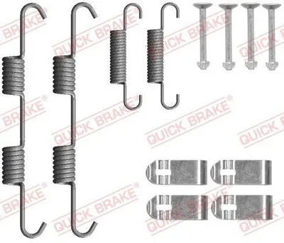 Produktbild von Zubehörsatz Feststellbremsbacken QUICK BRAKE hinten für KIA SORENTO III