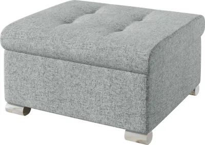 Produktbild von MIRJAN24 Sitzhocker Niko Klein, Stilvoll Polsterhocker vom Hersteller, Moderne Hocker (Farbe: Corbett 82)