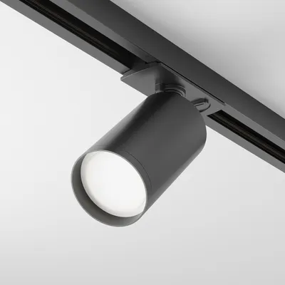 Produktbild von Maytoni Strahler für einphasiges Stromschienensystem UNITY Focus S 1x GU10 excl. Schwarz aus Aluminum 10W für Küche, Schlafzimmer, Wohnzimmer, Esszimmer, Lobby