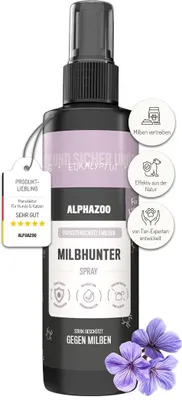 Zdjęcie produktu dla MilbHunter spray przeciw roztoczom 200 ml dla psów, silny środek przeciw roztoczom