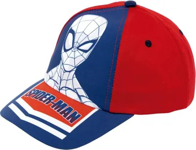 Produktbild von Marvel Spiderman - Kinder Baseball Kappe Basecap – Rot