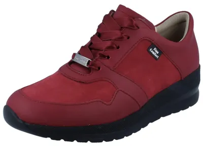 Productafbeelding van Comfortabele veterschoenen voor dames, kleur rood