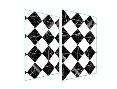 Produktbild von Glasschutzplatte Für Küche 2X35X52 Mosaik