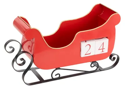 Produktbild von Kalenderschlitten advent l39.5 - Feeric Lights & Christmas