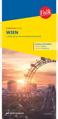 Produktbild von Falk Stadtplan Extra Wien 1:21.500