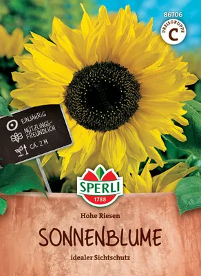 Produktbild von Sonnenblumen Hohe Riesen | Sonnenblumensamen von Sperli