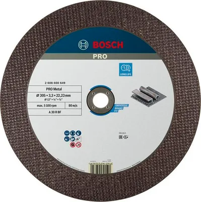 Produktbild von PRO Metal Gebundene Trennscheibe, 300 x 3,2 x 22,23 mm