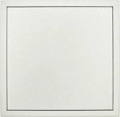 Produktbild von Revisionstür Softline Comfort Stahlblech verzinkt weiß RAL 9016 mit Druckverschluß 500 mm x 500 mm