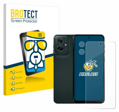 A product shot of a phone screen protector and its packaging.