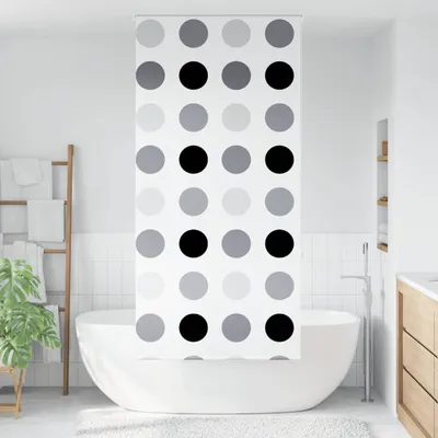 Immagine prodotto di Tenda a Rullo Doccia 110x240 cm Larghezza Tessuto 106 cm