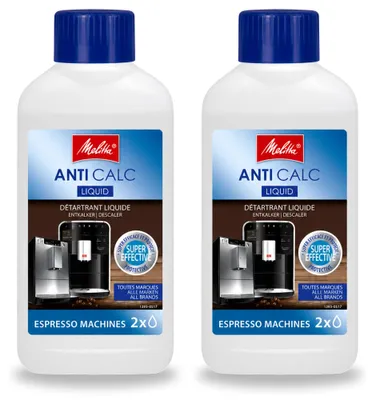 Produktbild von 2 x Melitta Flüssig-Entkalker für Kaffeevollautomaten - 250 ml - Vorteilspackung - 2 Stücke