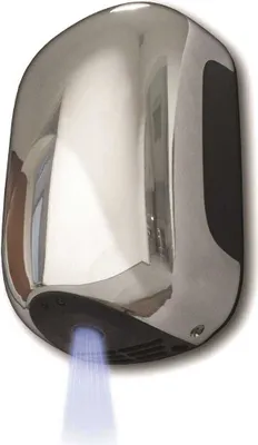 Immagine prodotto di Asciugamani elettrico cromato a fotocellula 900W | Alizè