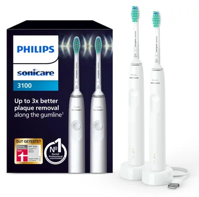 Productafbeelding van Sonicare 3100 serie, model HX3675/13, elektrische tandenborstel