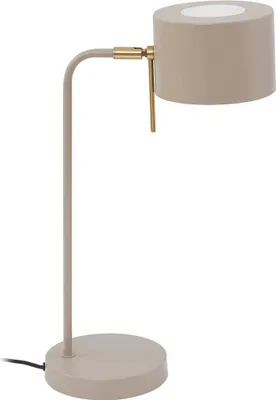 Produktbild von Lindby Tischleuchte Kaida, braun, Metall