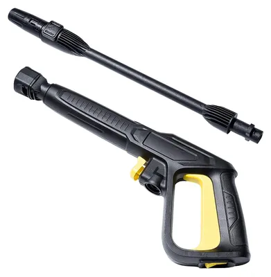 Hochdruck-Wasserpistole mit Schnellkupplung, verstellbare Düse, 2100 PSI