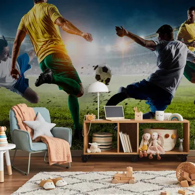 Produktbild von Vlies Fototapete - Decisive Tackle 350x245 cm Für Kinder i-B-0051-a-a
