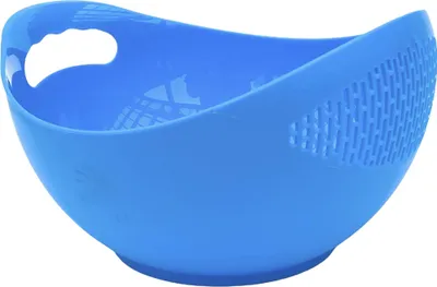 Zdjęcie produktu dla Miska z durszlakiem Plastikowa 521 Niebieska Durszlak do makaronu Durszlak kuchenny Miska do prania Durszlak do odsączania Miska na sałatkę Można myć w zmywarce