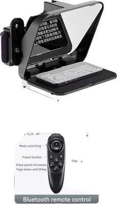 Immagine prodotto di Teleprompter, Design portatile, Compatibilità universale, Teleprompter RT02