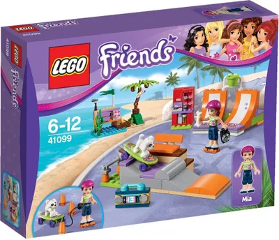 Produktbild von Lego 41099 Friends - Heartlake Skatepark