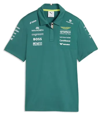 Produktbild von Aston Martin T-Shirt, Team, Puma, Grün, 2026 M