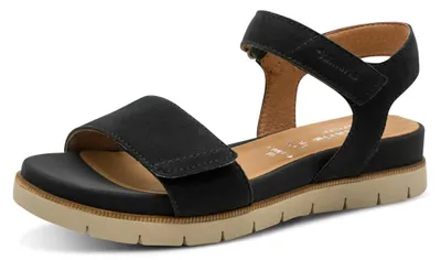 Zdjęcie produktu dla Sandały skórzane Tamaris Comfort – kolor granatowy Skóra: standardowa : Rozmiar: 38 Szerokość: standardowa