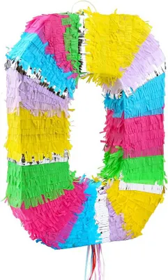 Obrázok produktu pre Pinata číslo 0 farebný pastel