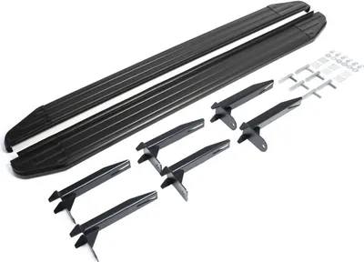 Obrázok produktu pre J&J Automotive | Premium Black Bočné nášľapy TUV pre Volkswagen Amarok 2016-2022