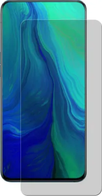 A screen protector is shown on a smartphone.