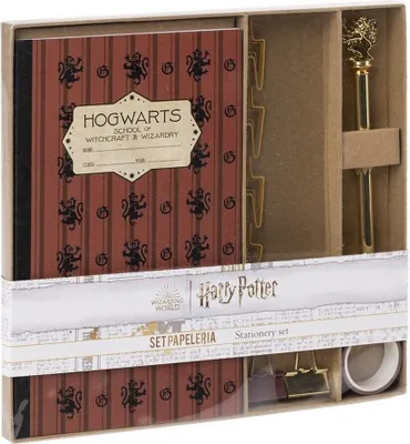Obrázek produktu pro Sada psacích potřeb Harry Potter červená