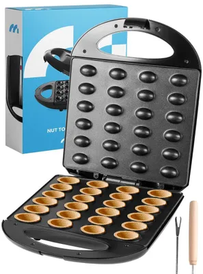 Produktbild von MalTec Erdnuss-Toaster Nussbäcker 24 Kuchenform PM1600W Gebäckform Zaubernüsse Cookies