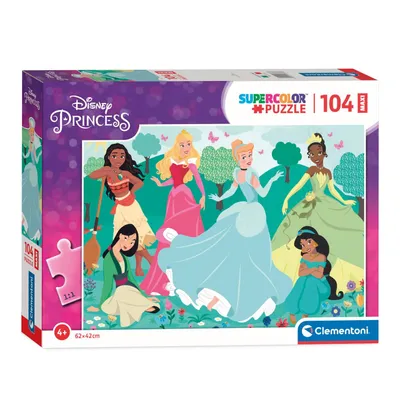 Image de Clementoni Maxi Puzzel Disney Princess, 104st.
