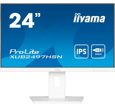 Zdjęcie produktu dla IIYAMA 60,5cm (23,8") XUB2497HSN-W2  16:9 HDMI+DP+USB-C Lift
