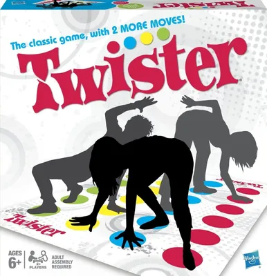 Produktbild von Hasbro Twister – Das Original Geschicklichkeitsspiel für die ganze Familie